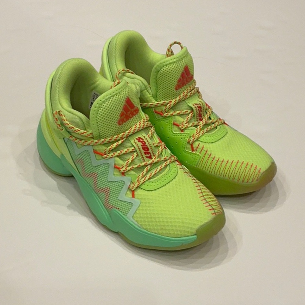 Adidas D.O.N. Issue #2 “Venom” | Lime Green & Red